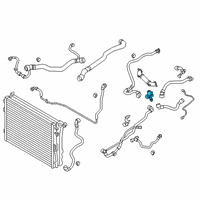 OEM 2021 BMW 530i xDrive SWITCH VALVE Diagram - 11-51-8-689-694