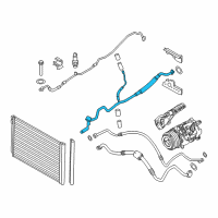 OEM 2014 BMW 528i xDrive Suction Pipe Without Filler Neck Diagram - 64-53-9-201-927