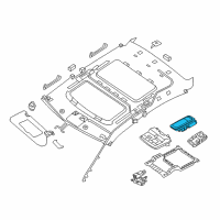 OEM 2019 Nissan Maxima Lamp Assy-Personal Diagram - 26460-5NC0A