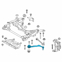 OEM 2018 BMW 328d Mount Tension Strut, Right Diagram - 31-12-6-855-742