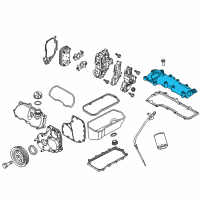 OEM 2015 Ram ProMaster 1500 Plenum-Intake Manifold Diagram - 68226946AA