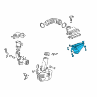 OEM Acura Case Set, Air Cleaner Diagram - 17201-RL5-A00