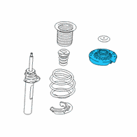 OEM 2020 BMW X1 Support Bearing, Front Diagram - 31-33-6-892-617