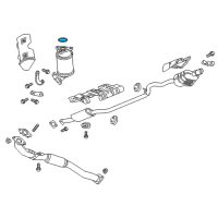 OEM 2019 Buick LaCrosse Catalytic Converter Seal Diagram - 12658150