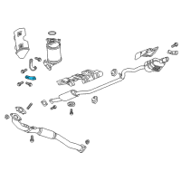 OEM Buick Catalytic Converter Brace Diagram - 12653033