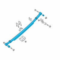 OEM Nissan Titan XD Spring Rear Suspension Diagram - 55020-9FS0B