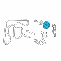 OEM Honda HR-V Pulley, Idler Diagram - 31190-R1A-A01