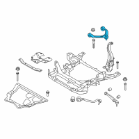 OEM 2019 BMW X6 Top Left Camber Correction Control Arm Diagram - 31-12-6-790-973