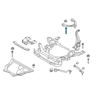 OEM 2008 BMW X6 Hex Bolt With Washer Diagram - 07-11-9-905-870