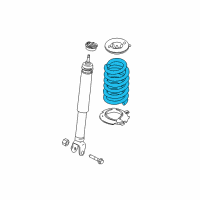 OEM Lincoln MKS Coil Spring Diagram - AA5Z-5560-G