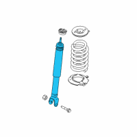 OEM 2010 Lincoln MKS Shock Diagram - CA5Z-18125-B