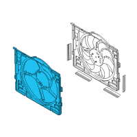 OEM 2020 BMW i8 FAN SHROUD Diagram - 17-42-7-953-262