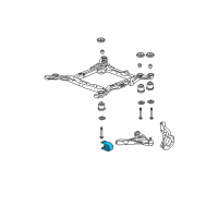 OEM 2009 Cadillac DTS Bushings Diagram - 15939601