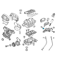 OEM 2013 Chevrolet Cruze Cooler Assembly Gasket Diagram - 55353319