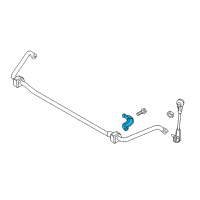 OEM BMW i3s Stabilizer Support Diagram - 31-30-6-867-490