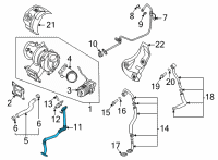 OEM Hyundai Pipe Assembly-Oil Drain Diagram - 28245-2S300