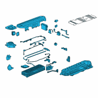 OEM 2013 Cadillac Escalade BATTERY KIT-GEN Diagram - 84629371