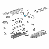 OEM 2009 Chevrolet Tahoe Resistor Diagram - 25870514