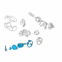 OEM 2009 Hyundai Azera Cylinder Assembly-Steering & Ignition Lock Diagram - 81920-3LC50