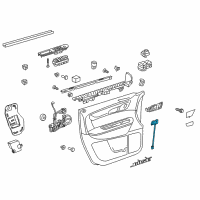 OEM 2017 Buick Enclave Memory Switch Diagram - 25884880