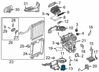 OEM 2022 Cadillac CT4 MOTOR ASM-BLO Diagram - 85106779