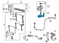 OEM Jeep Wrangler COOLANT BOTTLE Diagram - 68519242AC