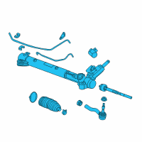 OEM Cadillac CTS Steering Gear Diagram - 22777700