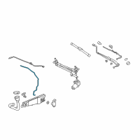 OEM Pontiac G8 Hose-Windshield Washer Pump Diagram - 92175185