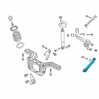 OEM Mercury Lateral Link Diagram - 9L8Z-5500-C