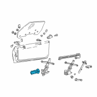 OEM 1998 Chevrolet Camaro Motor Diagram - 88960088