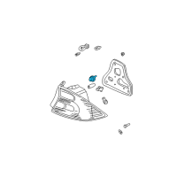OEM 2001 Honda Civic Socket (3156) Diagram - 33513-S5P-A01
