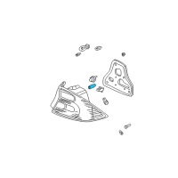 OEM 2007 Honda Civic Socket (T16) Diagram - 33511-S5P-A01