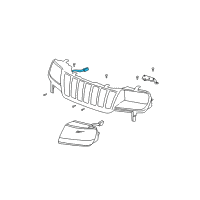 OEM Jeep Wiring-HEADLAMP Diagram - 5012604AA