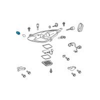 OEM 2003 Toyota Celica Socket Diagram - 90075-60069