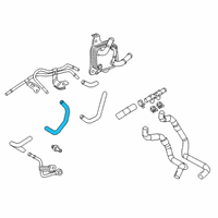 OEM 2021 Lexus ES350 Hose, Oil Cooler INL Diagram - 32941-06160