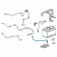 OEM 2017 Chevrolet Camaro Vent Tube Diagram - 84319832