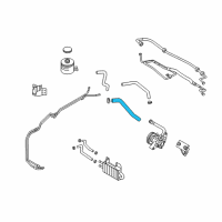 OEM 2002 Kia Sedona Hose-Suction Diagram - 0K52Y32461