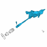 OEM Ford Focus Column Assembly Diagram - BV6Z-3C529-B
