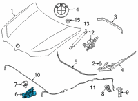 OEM 2021 BMW X5 Lock Passive Diagram - 51-23-7-347-409