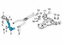 OEM BMW X6 EXCH CATALYT.CONV.CLOSE TO E Diagram - 18-32-8-090-318