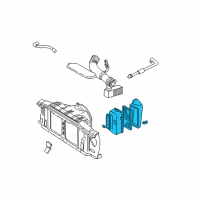 OEM Chevrolet S10 Cleaner Asm-Air Diagram - 25098788