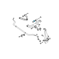 OEM 2007 Infiniti QX56 Disc Assembly, Front Suspension Diagram - 54559-7S005