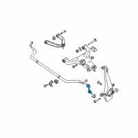 OEM 2005 Nissan Titan Rod Assy-Connecting, Stabilizer Diagram - 54618-7S000