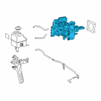 OEM 2016 Toyota Camry Booster Diagram - 47050-33050