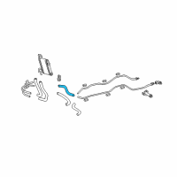 OEM Toyota Sequoia Outlet Hose Diagram - 90080-44065