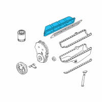 OEM 1998 GMC C1500 Valve Cover Diagram - 12555271