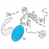 OEM 2022 BMW 228i xDrive Gran Coupe Brake Disc, Ventilated Diagram - 34-21-6-799-369