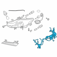 OEM 2009 Nissan Murano Harness-Sub Diagram - 24023-1AA0B