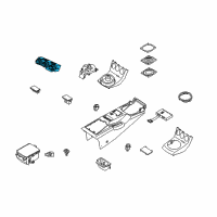 OEM 2004 Nissan 350Z Control Assembly Diagram - 27500-CD010