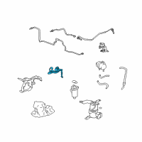 OEM Lexus GX460 Sensor Sub-Assembly, Height Control Diagram - 89407-60040